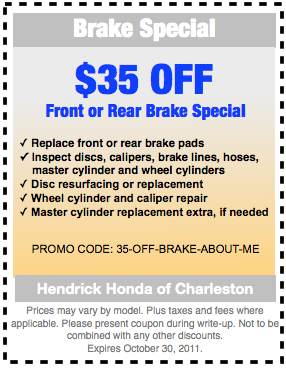 Brake Special 